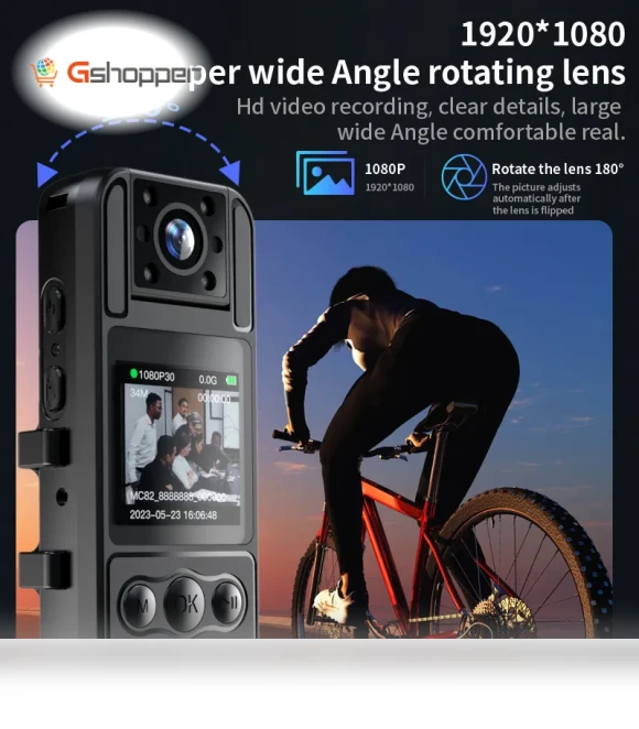 1080P Infrared Night Vision Sports Camera — Adventure & Sports Cameras