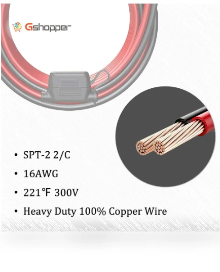 2 Pin Ring Terminal SAE to O Ring Connecters Extension Cord Cable — Ring Terminals