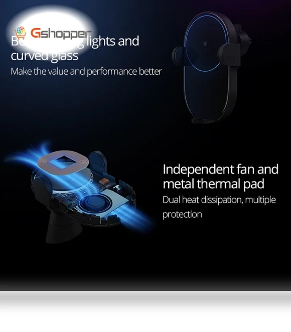 20W Max Wireless Car Charger — Chargers, Xiaomi