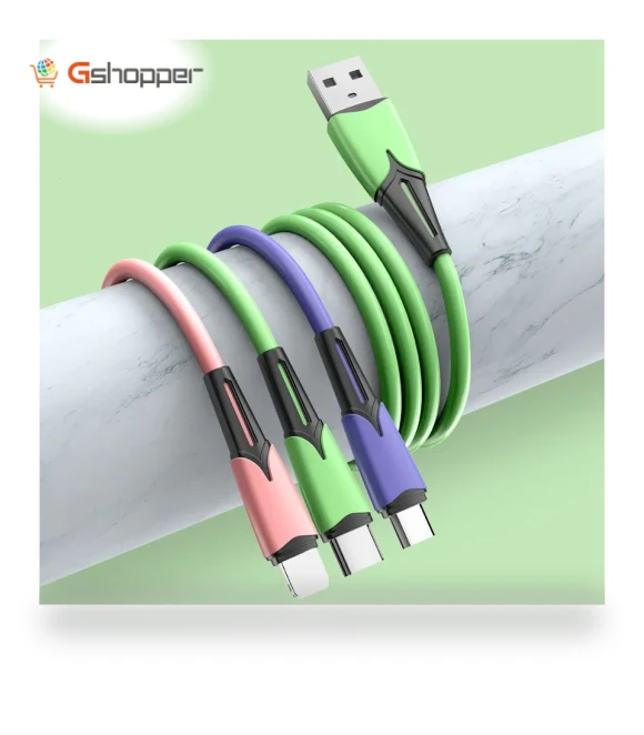 3-in-1 Charger Data Cable — Cables