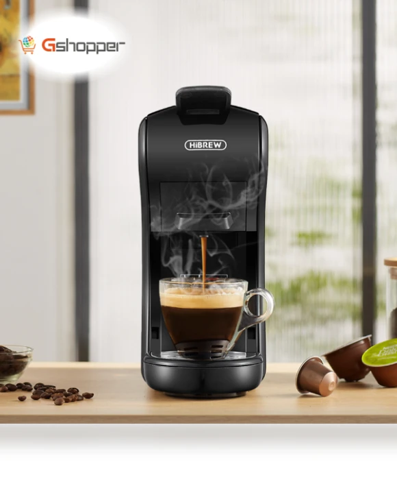 4 IN 1 Expresso Coffee Machine — Coffee & Espresso Combos, HIBREW