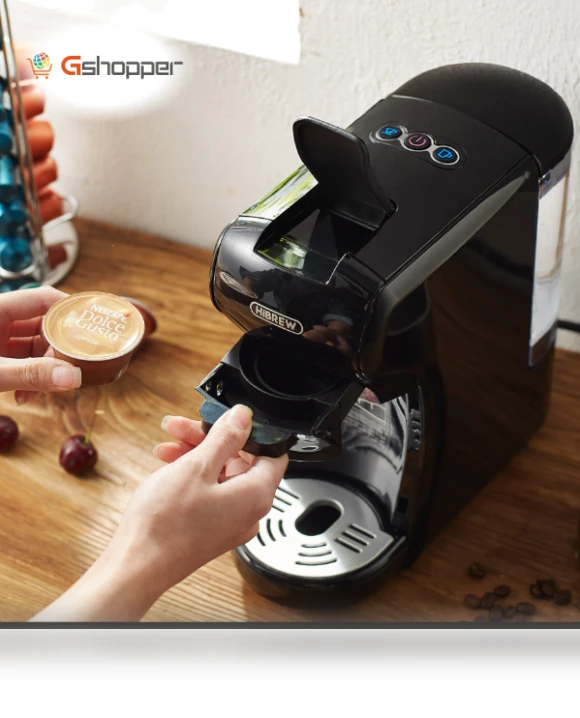 4 IN 1 Expresso Coffee Machine — Coffee & Espresso Combos, HIBREW