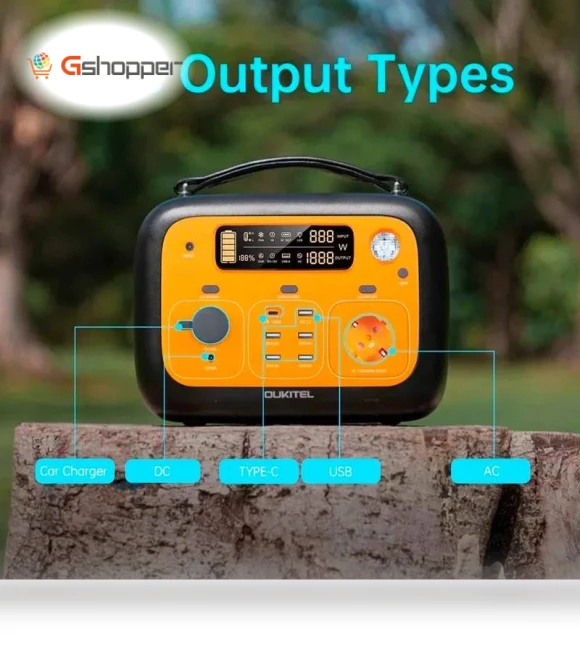 500W Solar Generator Battery Charger — Portable Power Solutions, OUKITEL
