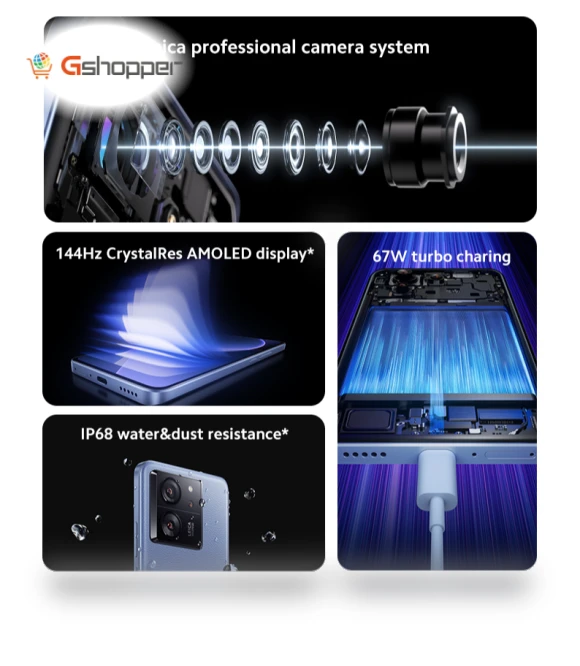 50MP Leica Camera Smartphone with 144Hz AMOLED Display — Lens Attachments, Xiaomi