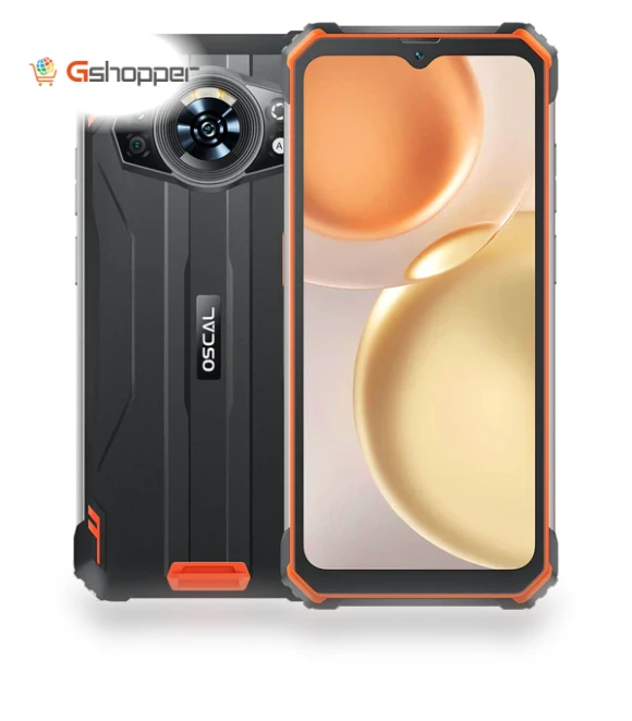 6.583-Inch 6+128GB 13000mAh Massive Battery 4G Ruggedized Smartphone — Navigation Devices, OSCAL