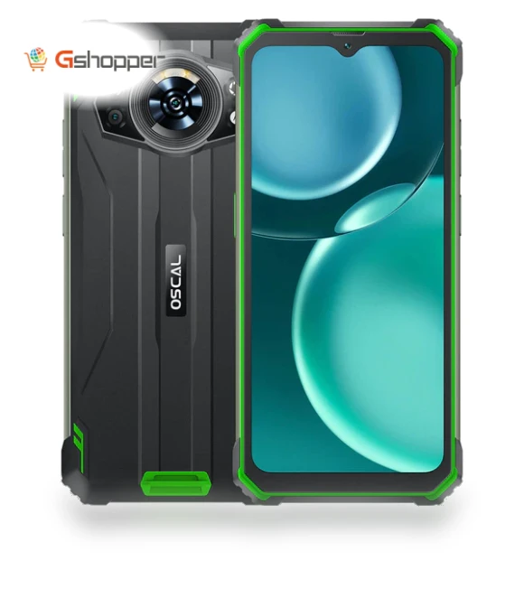 6.583-Inch 6+128GB 13000mAh Massive Battery 4G Ruggedized Smartphone — Navigation Devices, OSCAL
