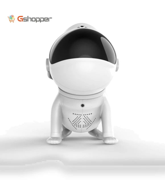 Astronaut Space Dog Bluetooth Speaker with Star Projection Light — Outdoor Light Projectors