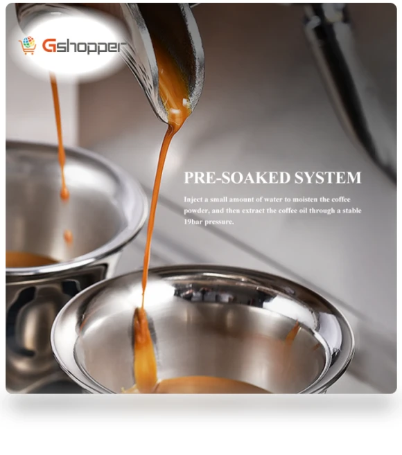 Barista Pro 19Bar Bean to Espresso Coffee Machine — Professional Coffee Equipment, HIBREW