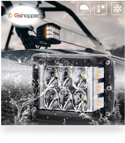Car Dual Sides LED Dual Color Light — Lighting