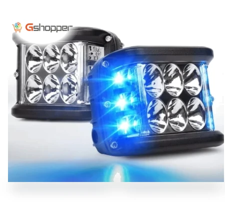 Car Dual Sides LED Dual Color Light — Lighting