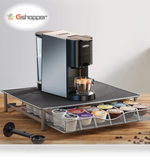 Coffee Machine 4in1 Multiple Capsule Espresso Maker — Coffee & Espresso Combos, HIBREW