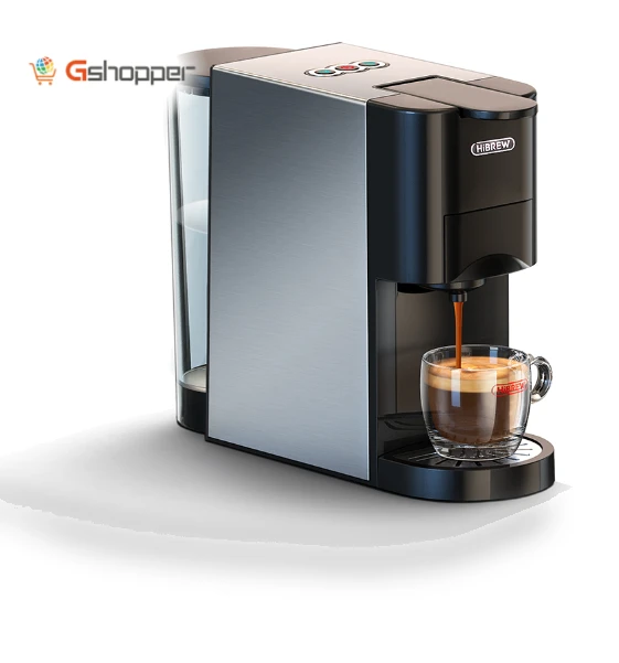Coffee Machine 4in1 Multiple Capsule Espresso Maker — Coffee & Espresso Combos, HIBREW