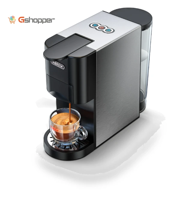Coffee Machine 4in1 Multiple Capsule Espresso Maker — Coffee & Espresso Combos, HIBREW