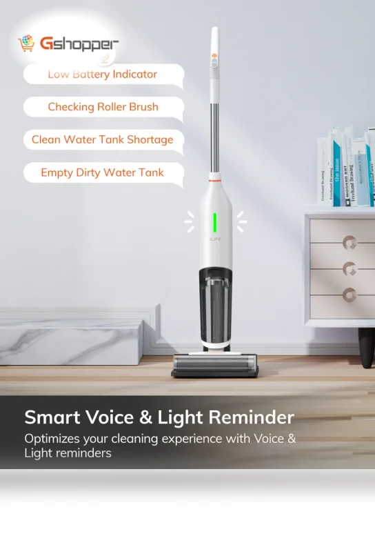 Cordless Wet Dry Vacuum Cleaner — Smart Cleaning Robots, ILIFE