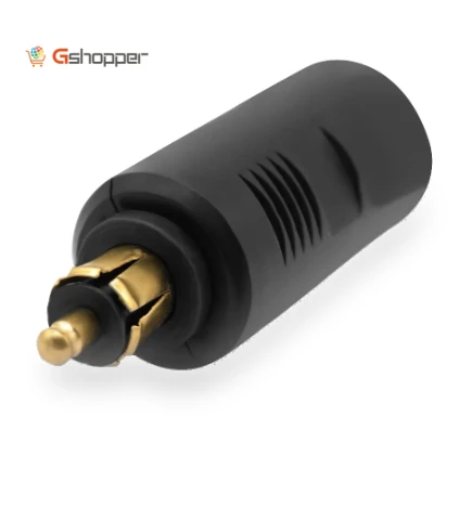 DIN Socket To Cigarette Lighter Converter Adapter — Battery Chargers