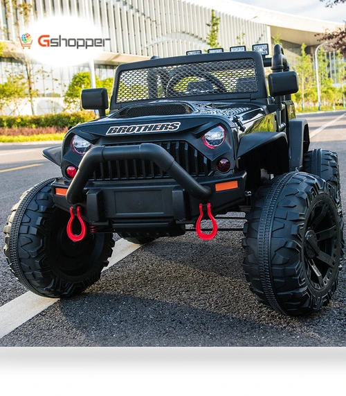 Double Drive Children Ride-on Car — Electric Vehicles, JEEP
