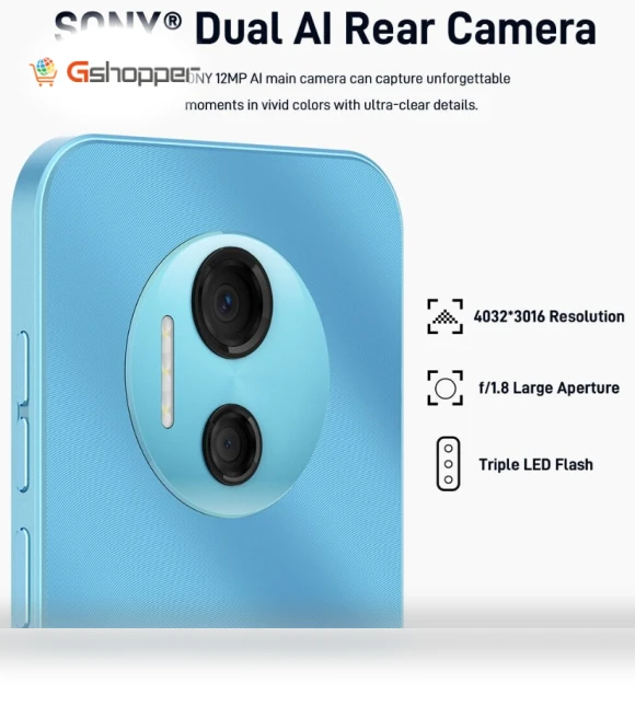 Dual SIM Smartphone with AI Double Camera — VR Headsets, DOOGEE