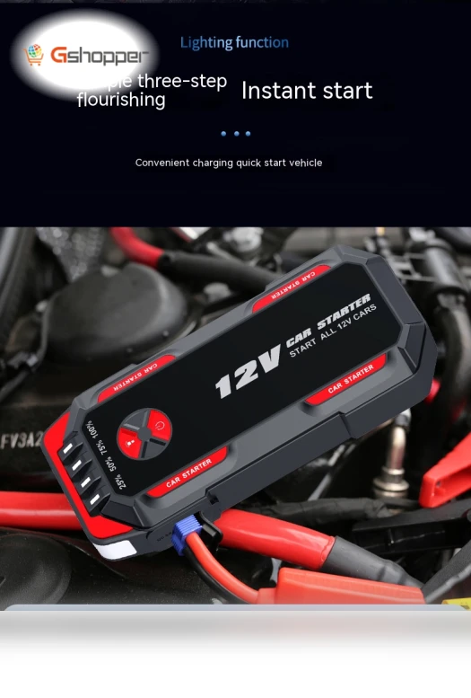 Emergency Car Starter Power — Jump Starters