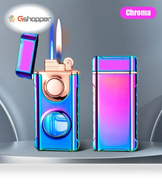 Fashion Double Fire Type Lighter — Lighters