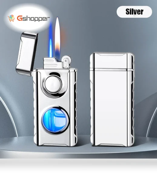 Fashion Double Fire Type Lighter — Lighters
