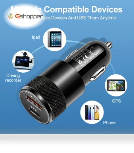 Fast Charging Car Charger — Chargers