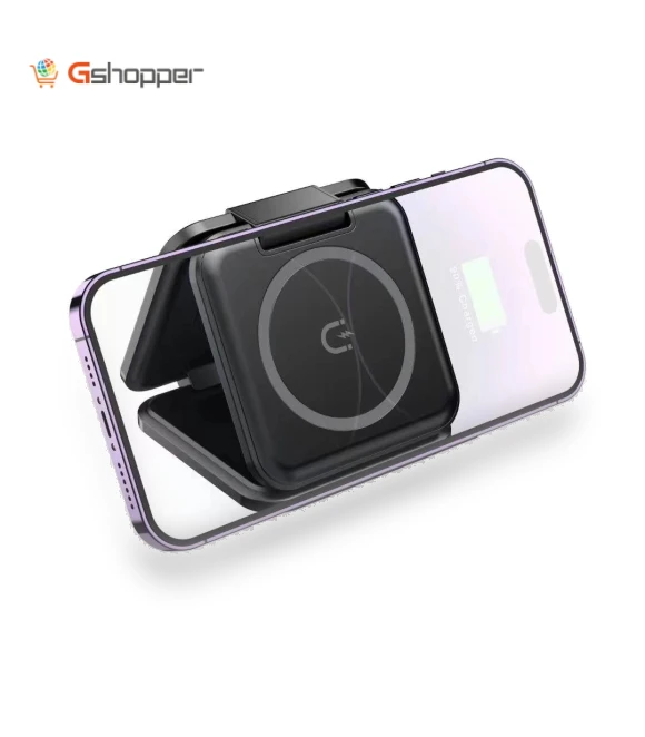 Folding 3-in-1 Wireless Charger — Chargers & Adapters