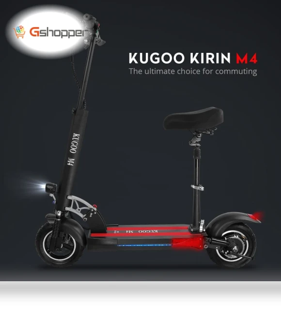 Folding Electric Offroad Scooter — Push Scooters, KUGOO