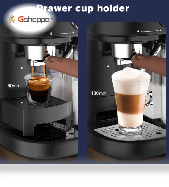 Fully Automatic Espresso Cappuccino Latte Coffee Machine — Coffee & Espresso Combos, HIBREW