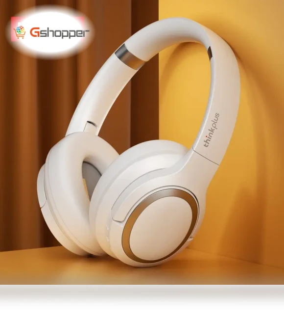 Game Headset ANC Noise Cancelling Bluetooth 5.0 Wireless Sports Gaming Headphones Earphones — On-Ear Headphones, Lenovo
