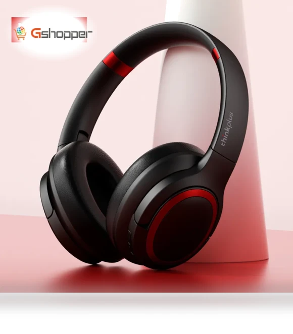 Game Headset ANC Noise Cancelling Bluetooth 5.0 Wireless Sports Gaming Headphones Earphones — On-Ear Headphones, Lenovo