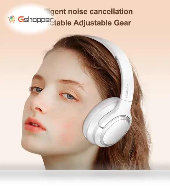 Game Headset ANC Noise Cancelling Bluetooth 5.0 Wireless Sports Gaming Headphones Earphones — On-Ear Headphones, Lenovo