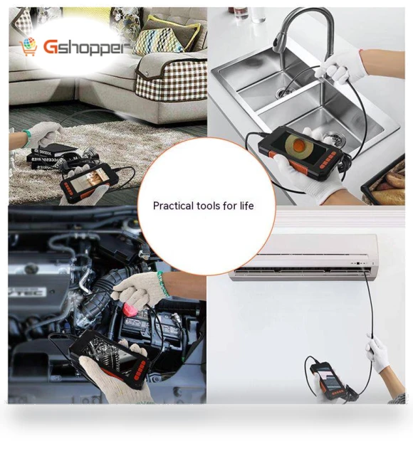 HD Pipeline Camera with Screen — Borescopes