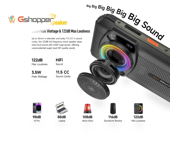Infinite Halo RGB Light Ring Smartphone — Selfie Lights, Ulefone