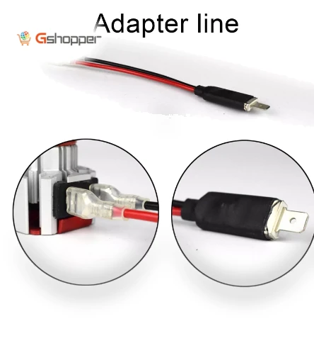LED H1 Replacement Single Converter Wiring Connector Cable — Headlight
