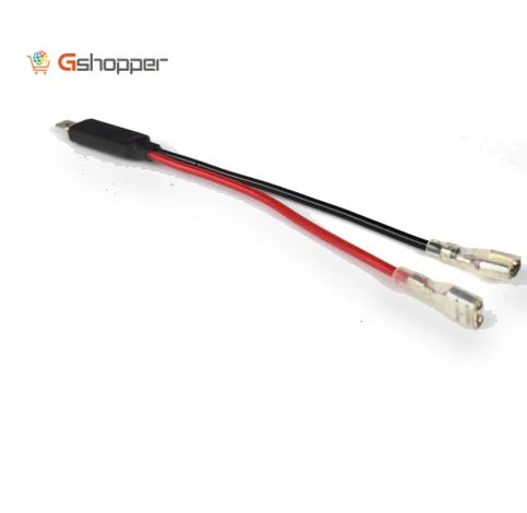 LED H1 Replacement Single Converter Wiring Connector Cable — Headlight