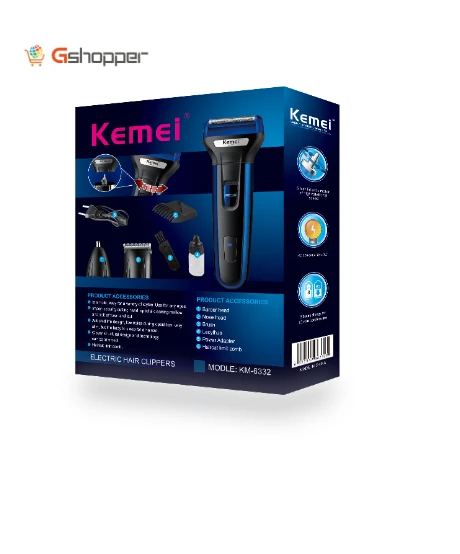 Light Nose Hair Device Barber Scissors Razor — Body Groomers, Kemei