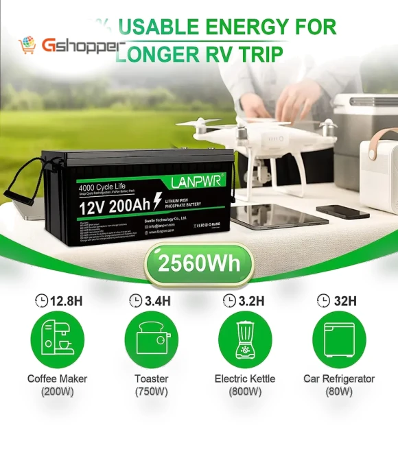 Lithium Battery Pack Backup Power — Battery Chargers, LANPWR