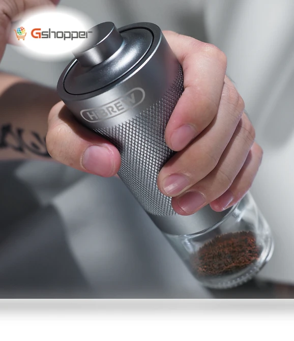 Manual Coffee Grinder Portable High Quality Hand Grinder Mill — Hand Coffee Grinders, HIBREW