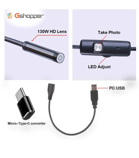 Mini Endoscope Camera — Action Cameras