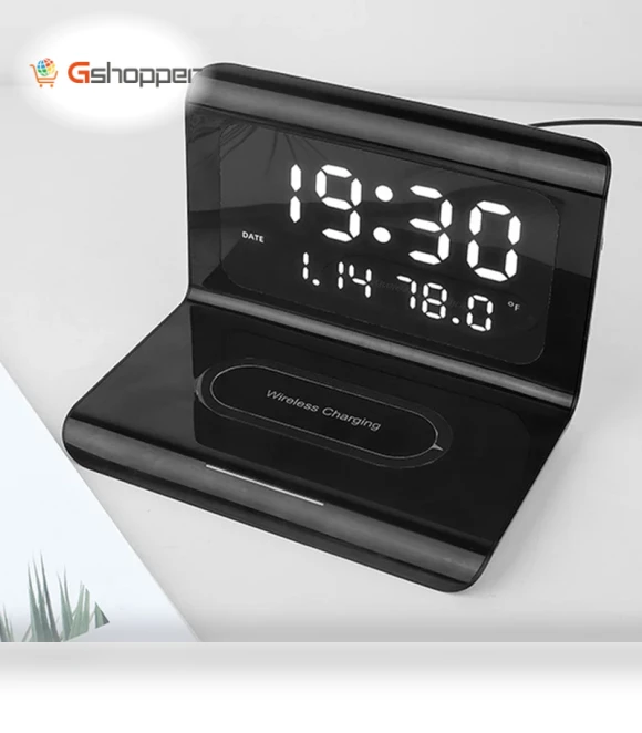 Multifunctional Digital LED Desktop Alarm Clock — Alarms & Clocks