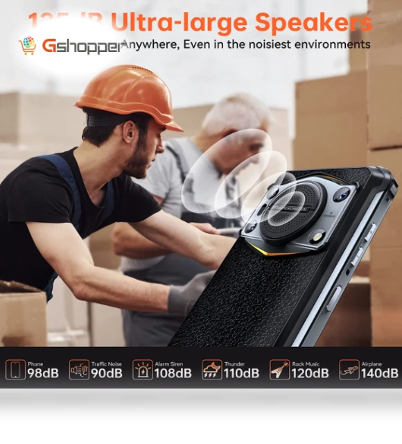 Outdoor Mobile Phone — Portable Audio Solutions, OUKITEL