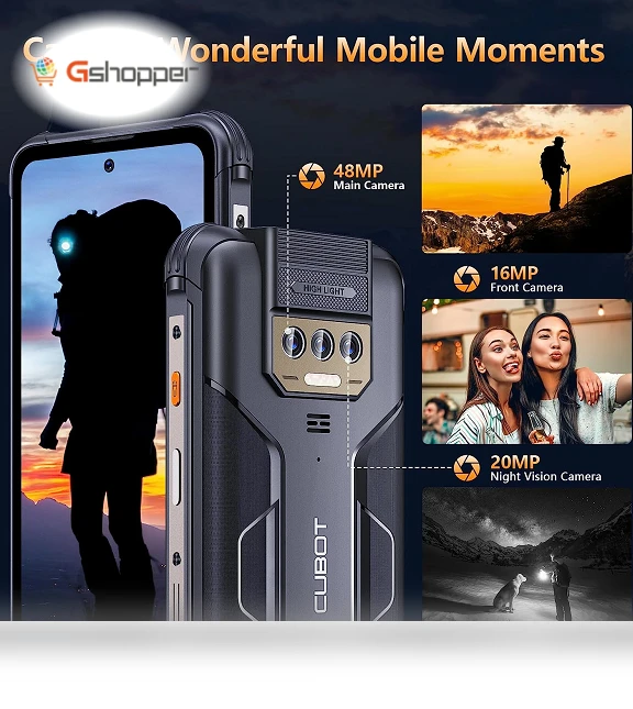 Outdoor Smartphone — Battery Charger Cases, Cubot