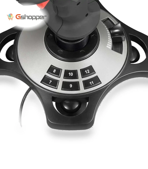 PC Computer Flight Simulator Joystick Gamepad — Flight Simulation Controllers, PXN