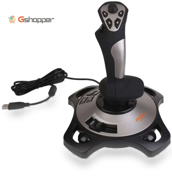 PC Computer Flight Simulator Joystick Gamepad — Flight Simulation Controllers, PXN