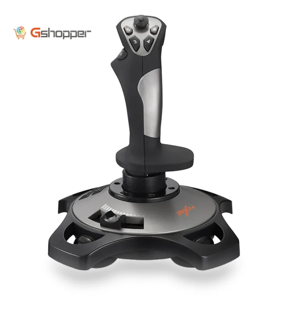 PC Computer Flight Simulator Joystick Gamepad — Flight Simulation Controllers, PXN