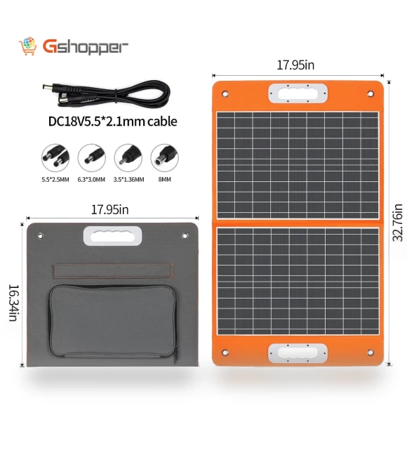 Portable foldable solar panel charger — Solar Chargers