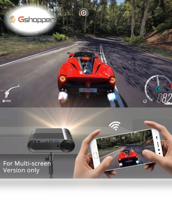 Portable LCD Projector — Home Theater Projectors, BYINTEK