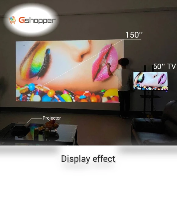 Portable LCD Projector — Home Theater Projectors, BYINTEK