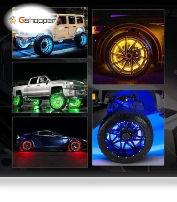 Premium Waterproof LED Wheel Light — Daytime Running Modules