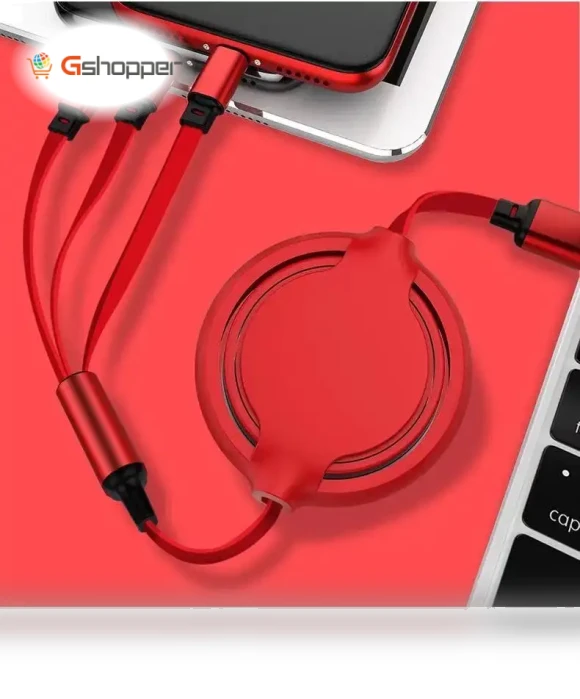 Retractable 3 in 1 Charging Cable — Charging Solutions